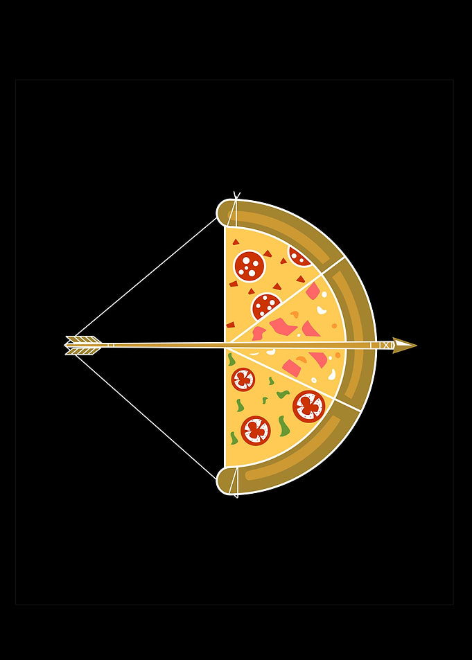 Funny Pizza Archery