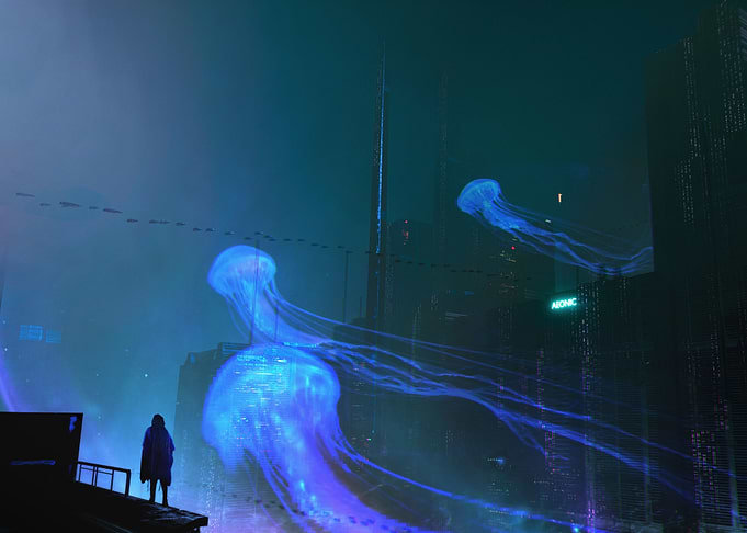 Hologram Jellyfish