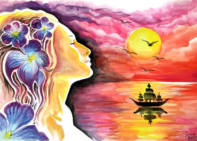 dreaming by the sea