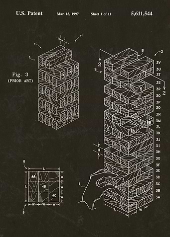 Jenga patent