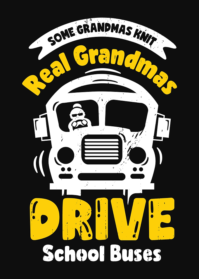 School Bus Driver Grandma