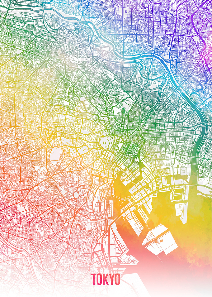 Tokyo map