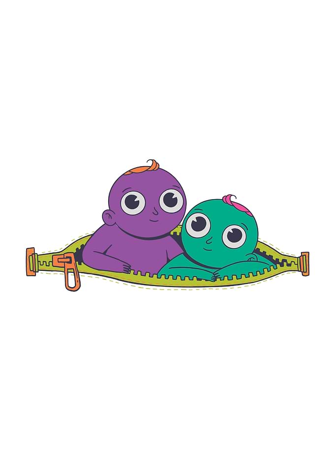 ZIPPER TWINS