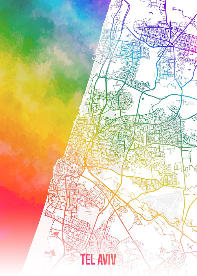 Tel Aviv map