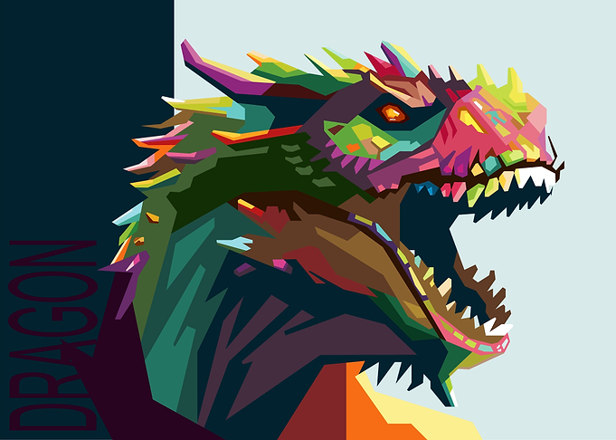 Dragon in WPAP