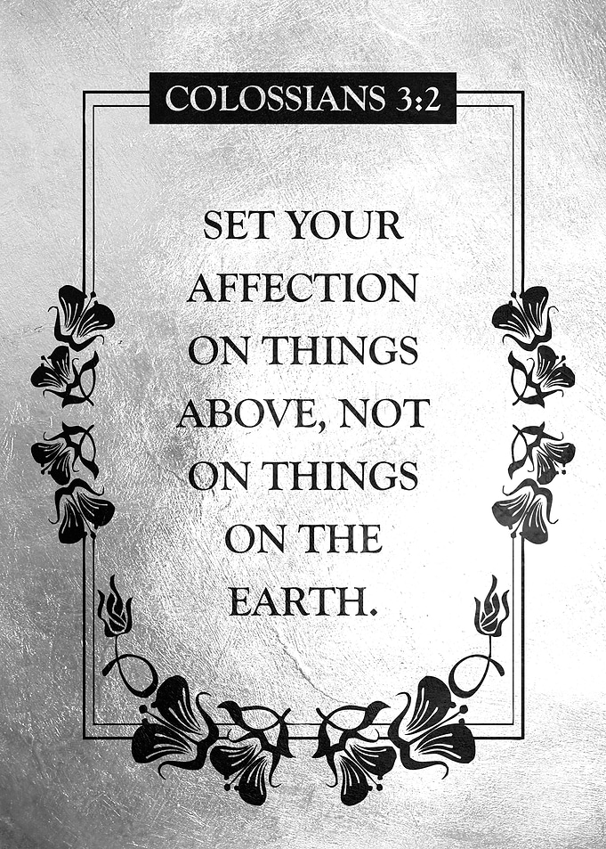 Colossians 3 2