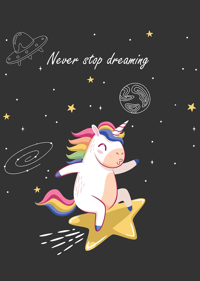 NEVER STOP DREAMING SPACE