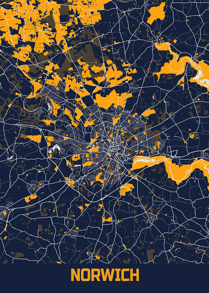 Norwich Bluefresh Map