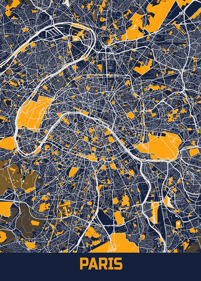Paris Bluefresh Map