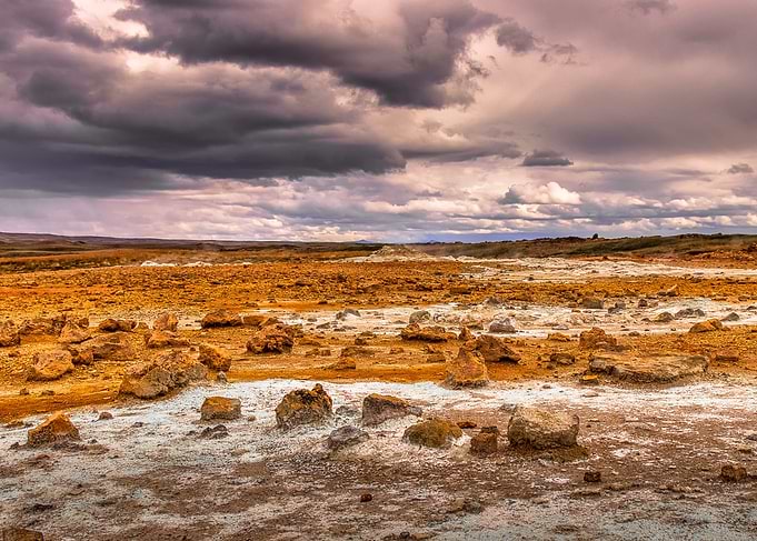 Flatlands of Iceland