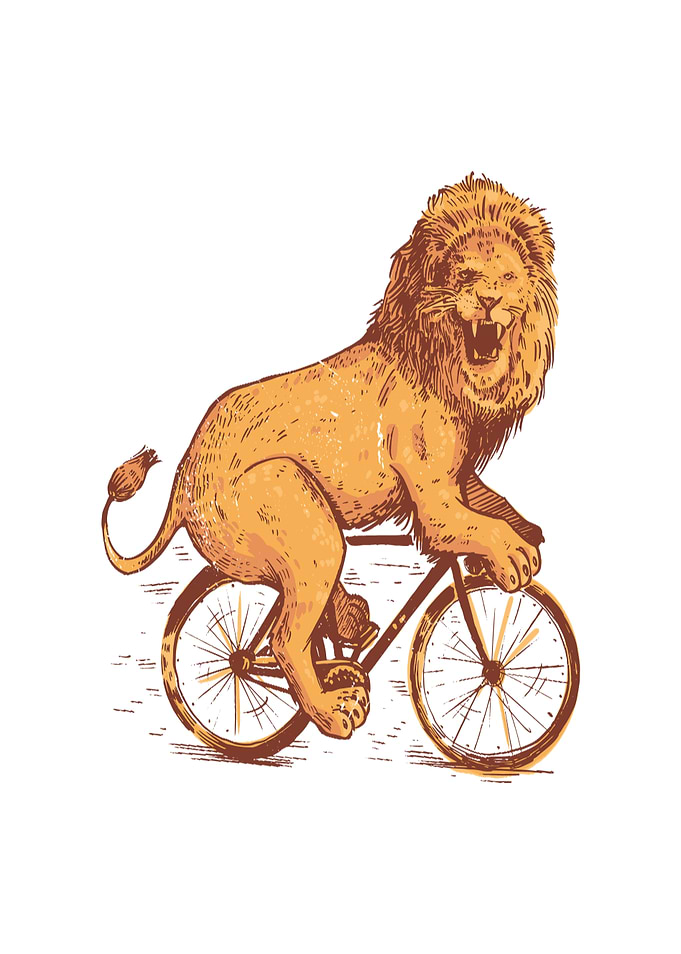 BICYCLE LION