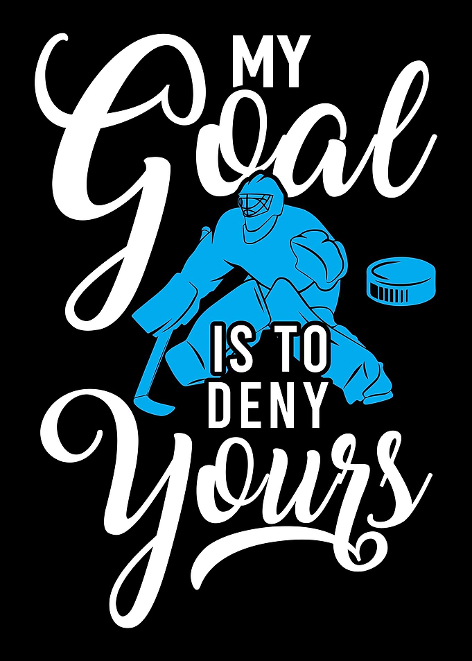 Ice Hockey Player Puck