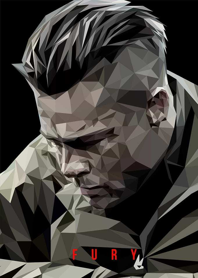 Brad Pitt Fury