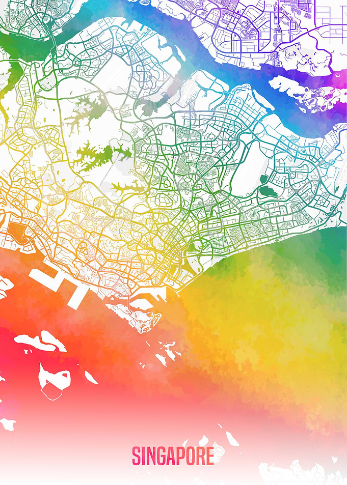 Singapore map