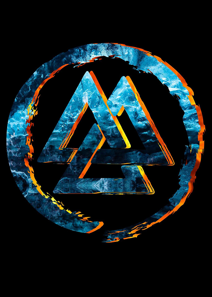 Viking Valknut Symbol