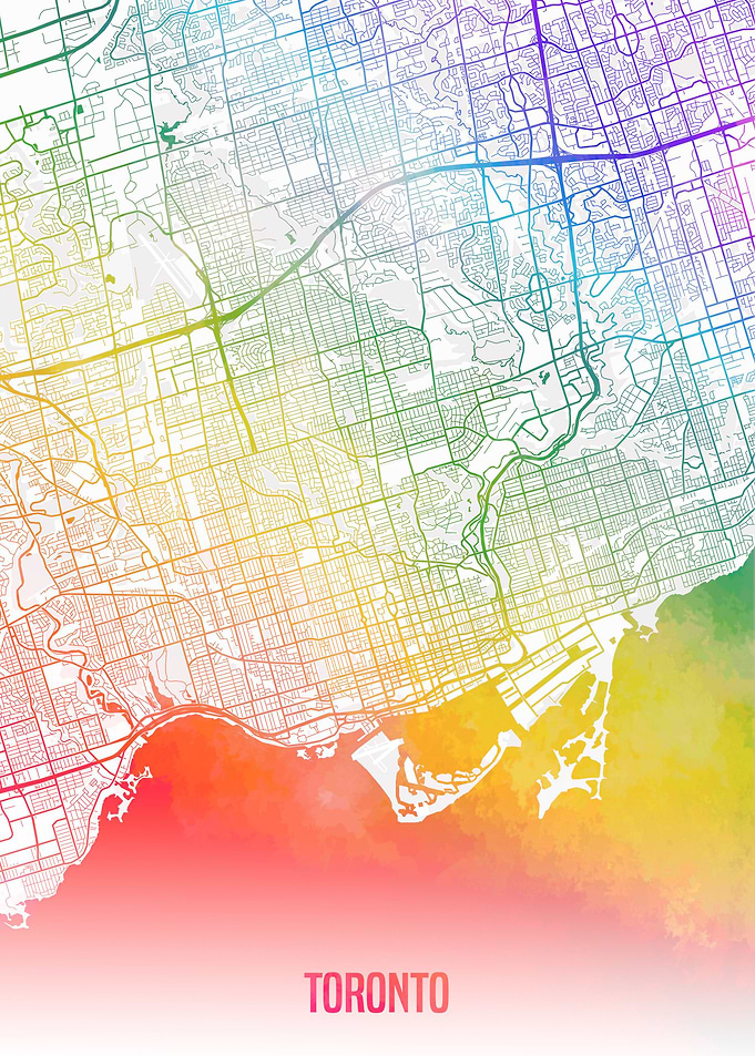 Toronto map