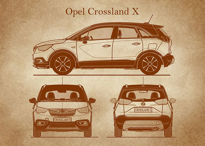 Opel Crossland X 2017 old