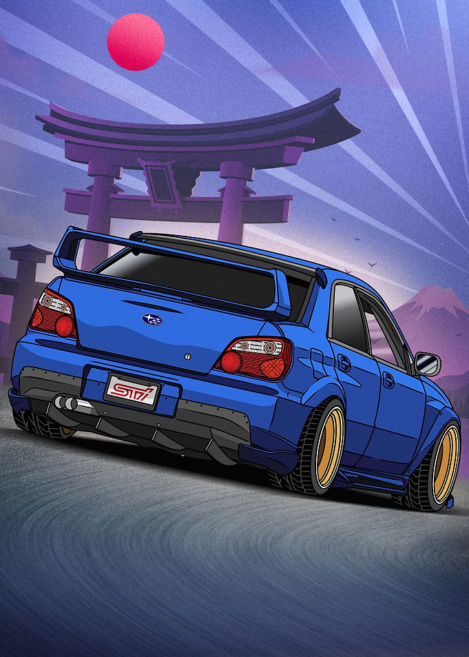 JDM Subie WRX STi