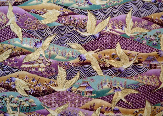 Japandi Crane birds