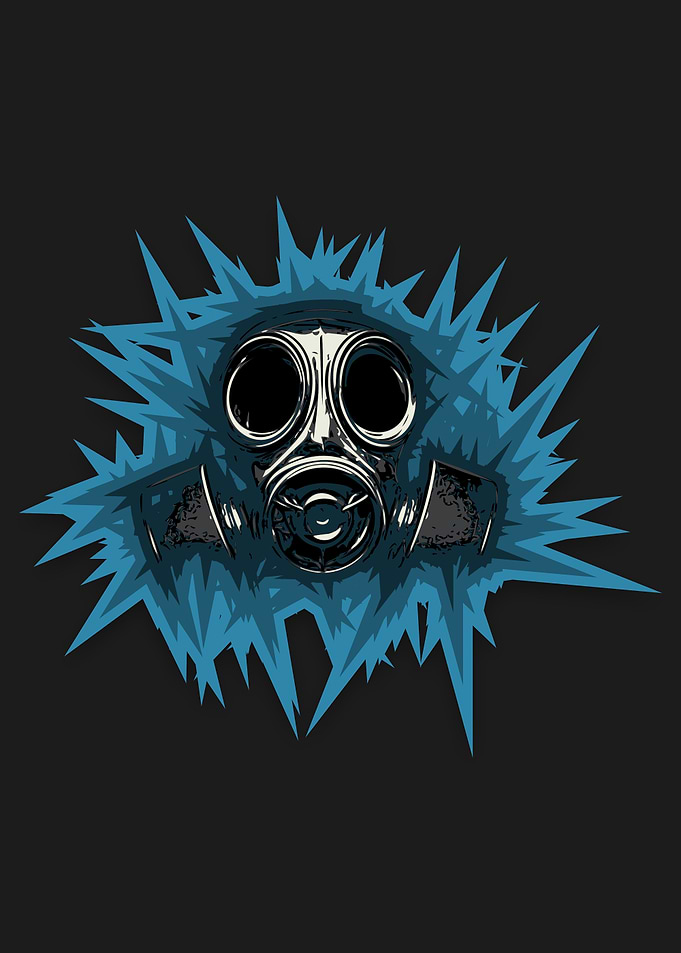 Wear the gasmask