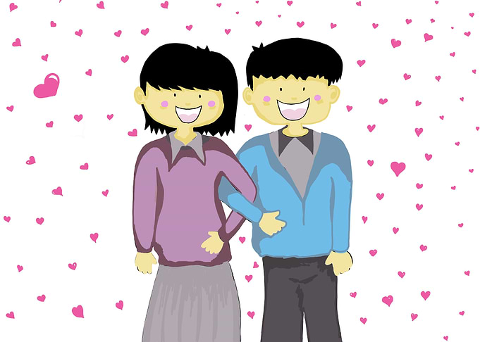 Couple Painting