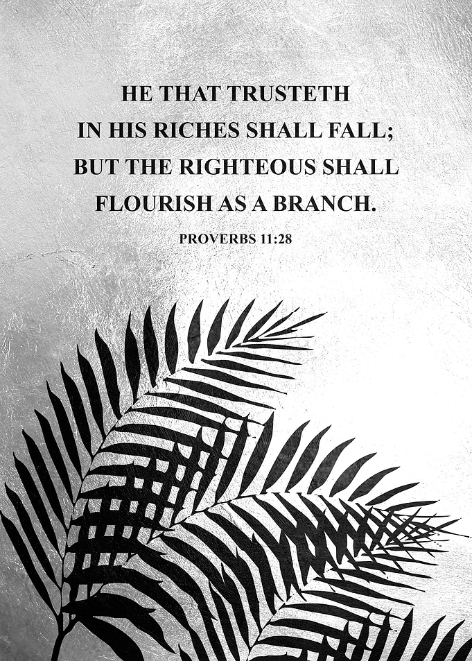 Proverbs 11 28