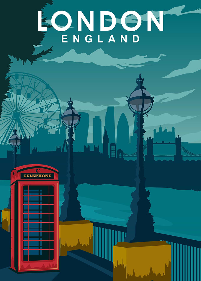 London Travel Poster