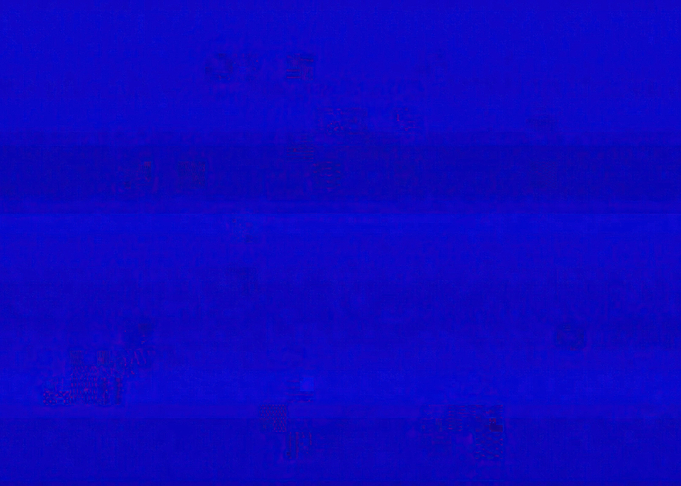 Glitch blue capture textur
