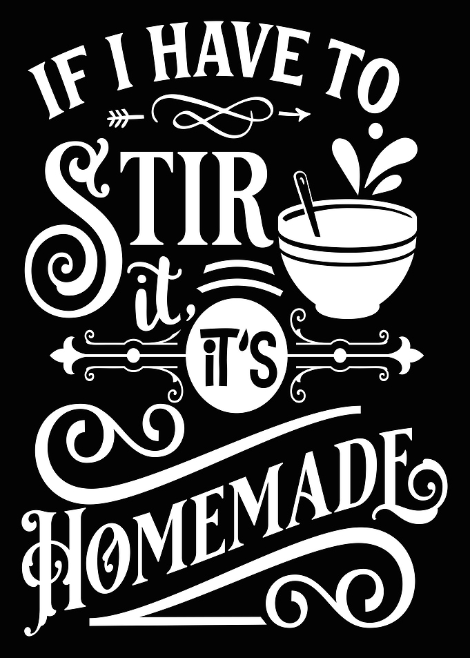 If I have to stir its home