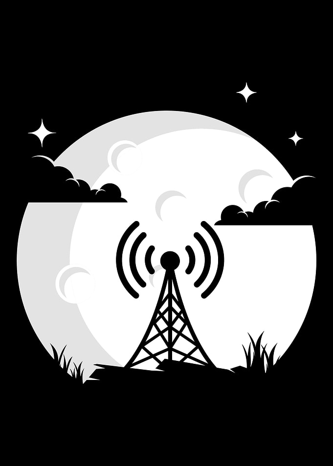Radio Moon HAM Radio Gift
