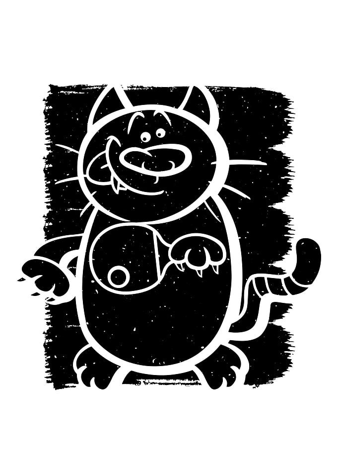Ping pong cat gift