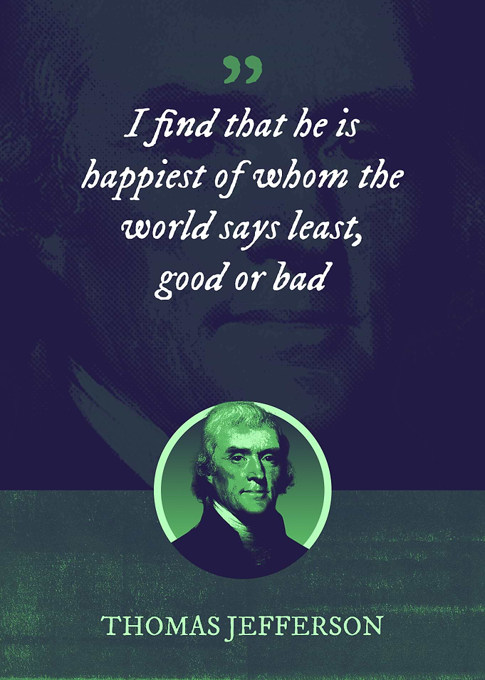 I find that he is happiest