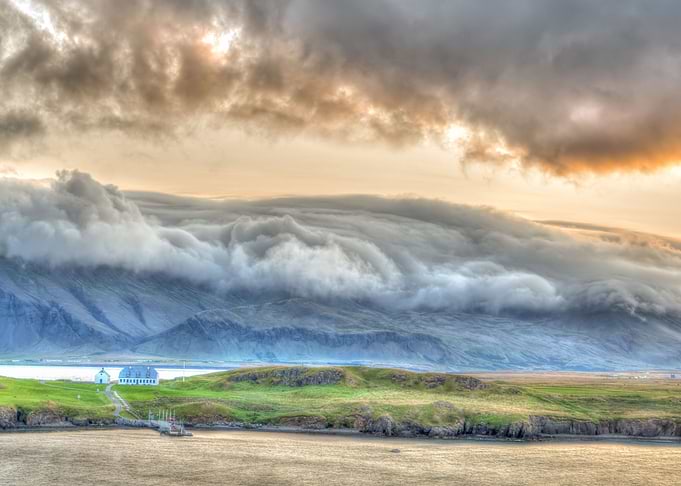 Iceland sunrise