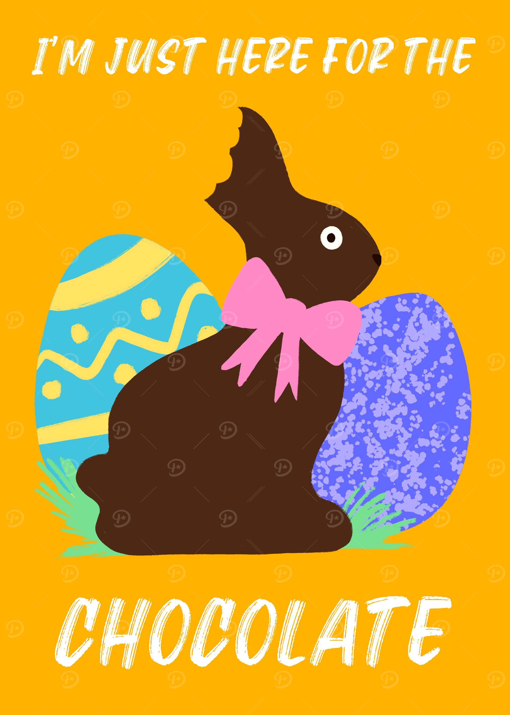 Chocolate Easter bunny
