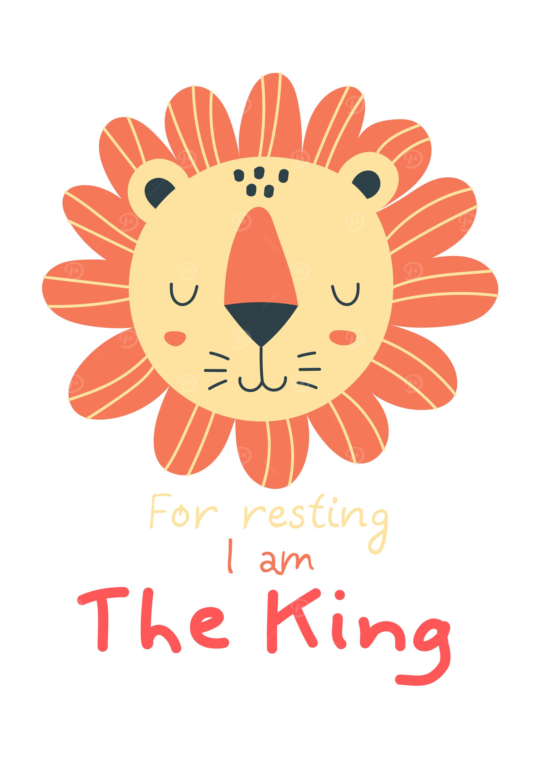 King of resting