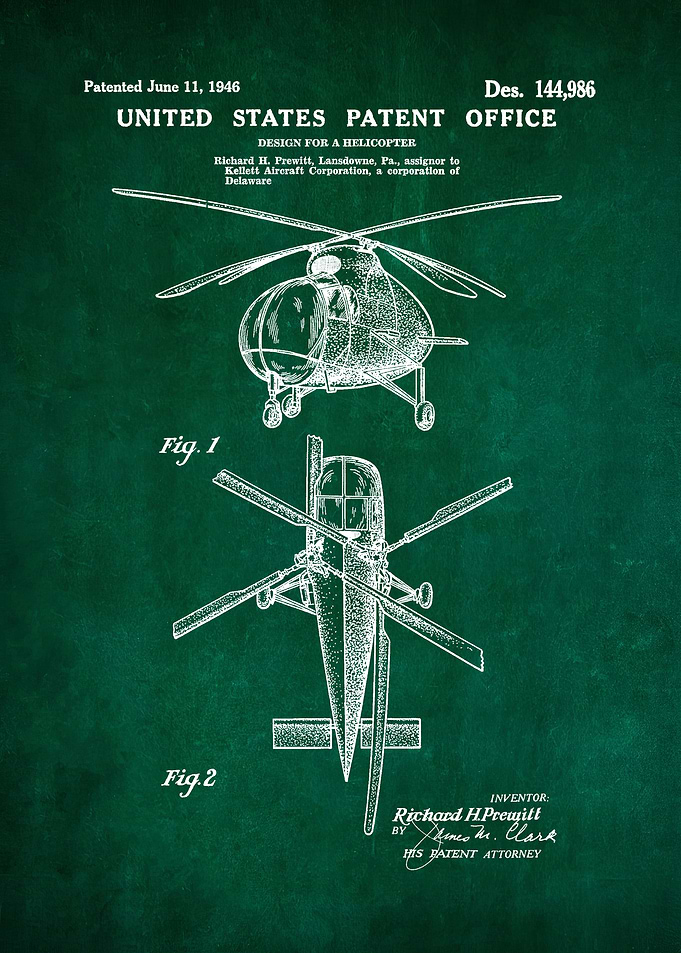 12 1946 Helicopter Design