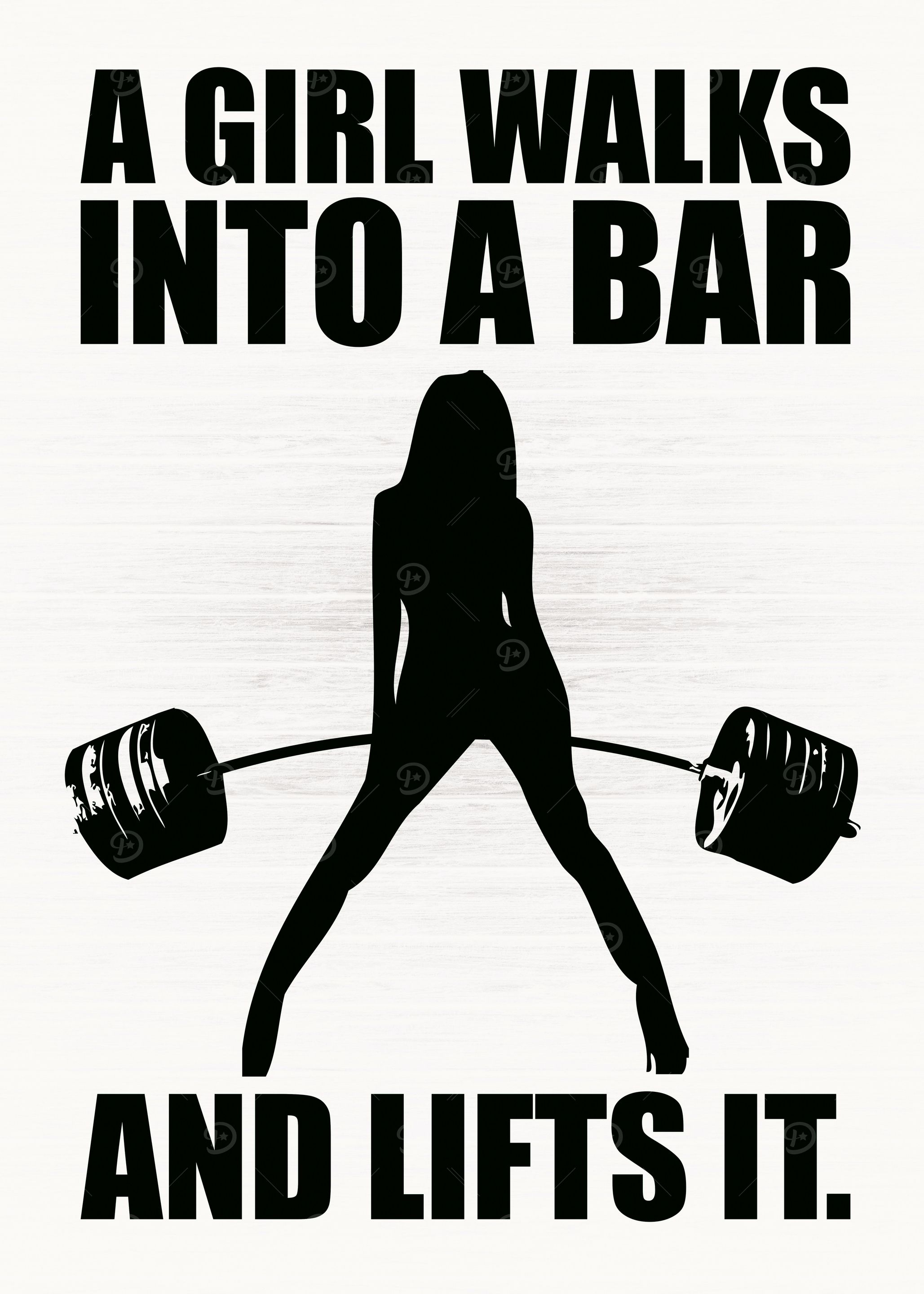 A Girl Walks Into A Bar