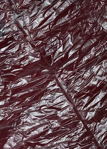 Plastic bag close up trip