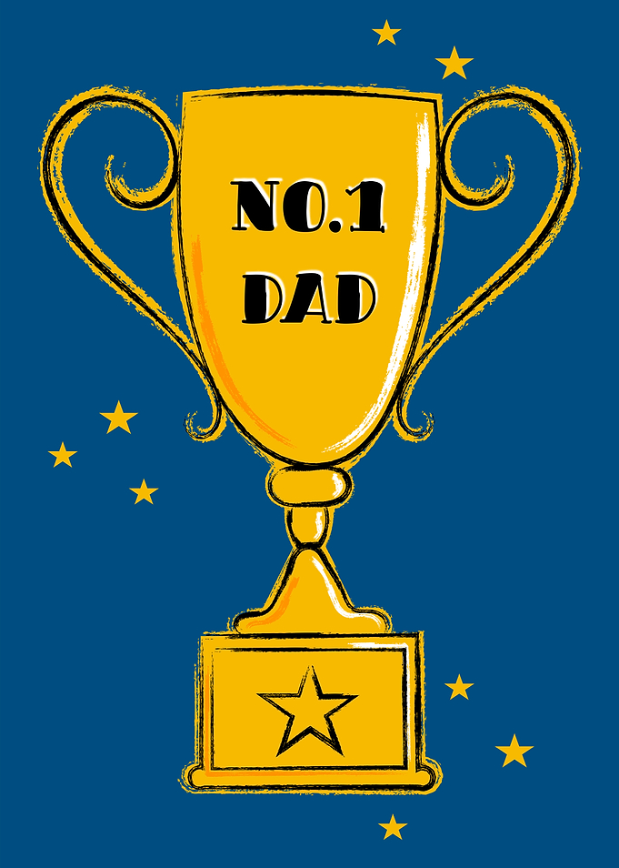 No1 Dad Trophy