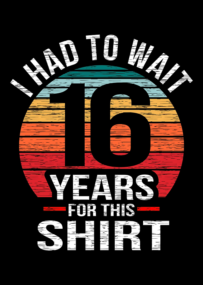 16th Birthday Party Gift