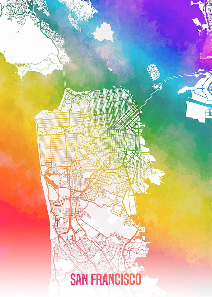 San Francisco map
