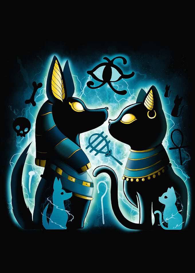 Anubis and Bastet