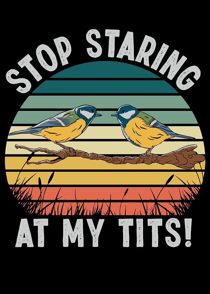 Funny Great Tit Bird Gift