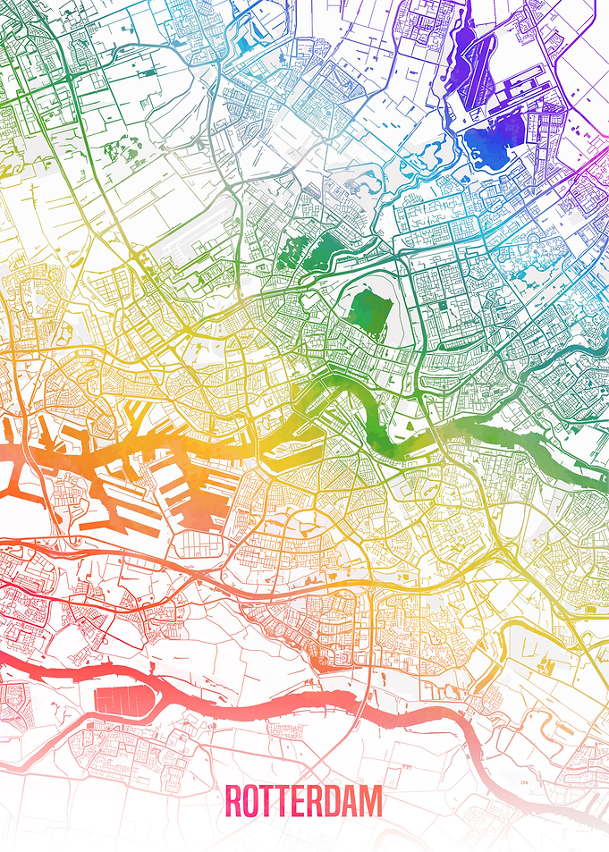 Rotterdam map