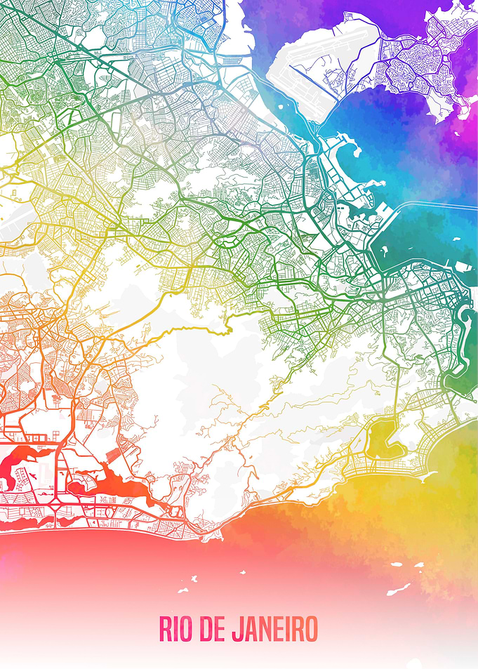 Rio De Janeiro map