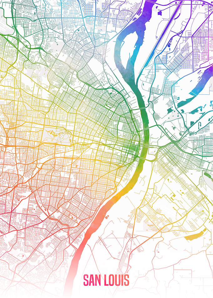 San Louis map