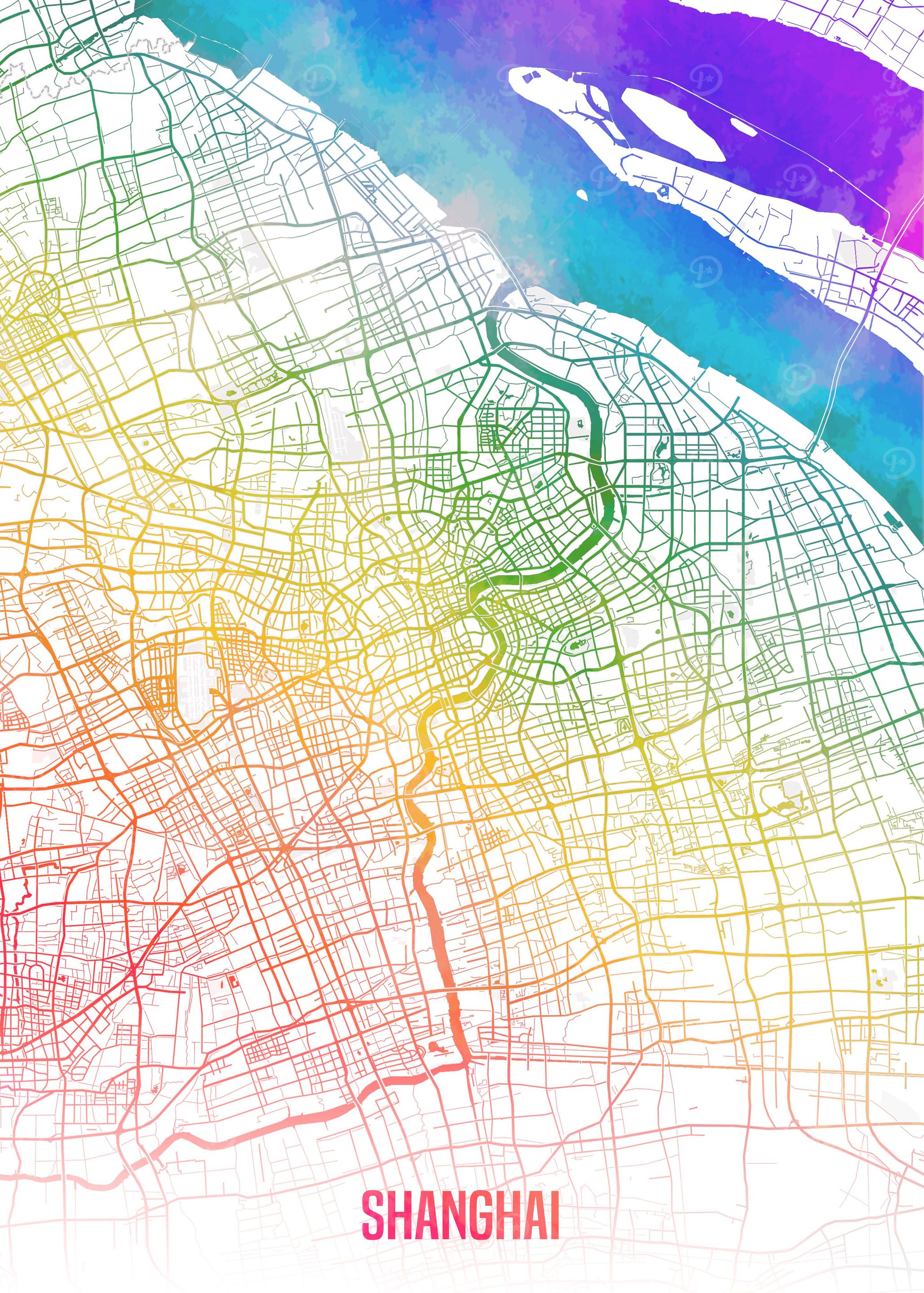 Shanghai map