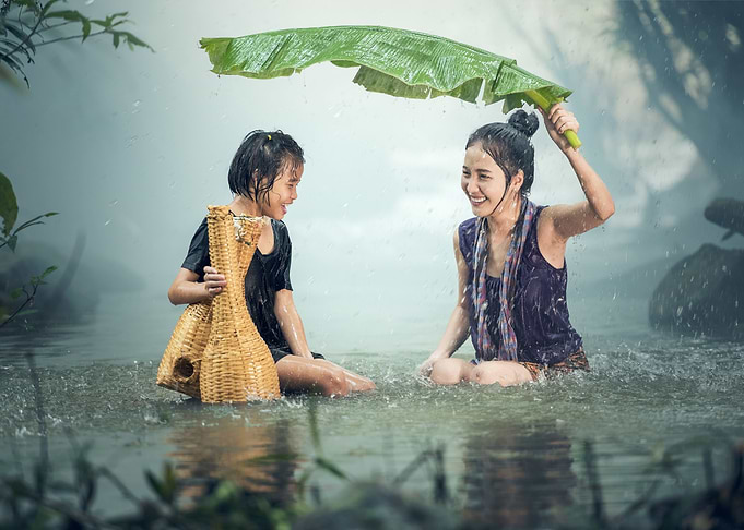 Shelter from the rain