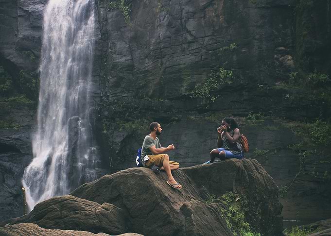 Meet you at the waterfall