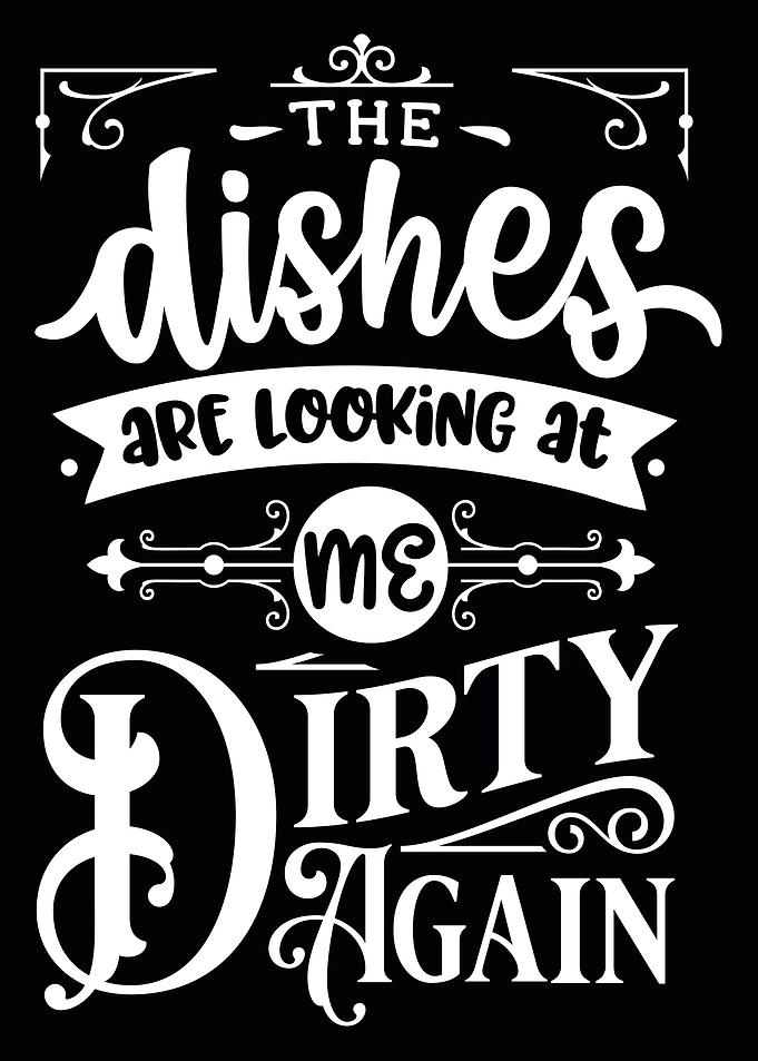 The dishes are looking